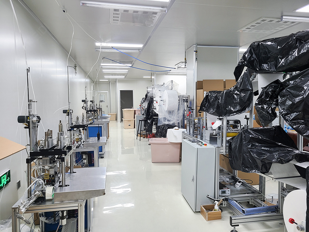 上海麥極客十萬(wàn)級(jí)潔凈醫(yī)用口罩工廠工程 CEIDI西遞